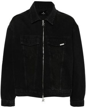 Represent R4 Denim Jacket - Black