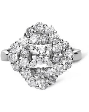 Leo Pizzo 18Kt Vortex Diamond Ring - White