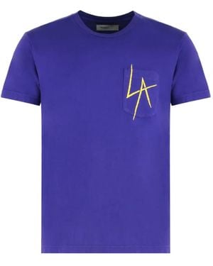 Local Authority Camiseta La Slash Con Bolsillo - Azul