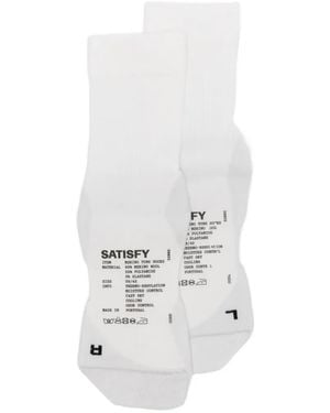 Satisfy Merino-Wool Tube Socks - White