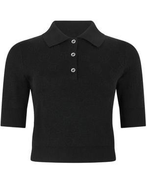 Philipp Plein Chemise À Motif En Jacquard - Black