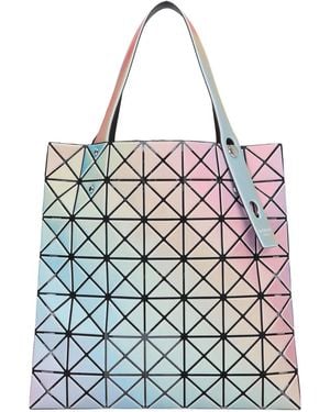 Issey Miyake Sac Cabas À Motif Géométrique - Bleu