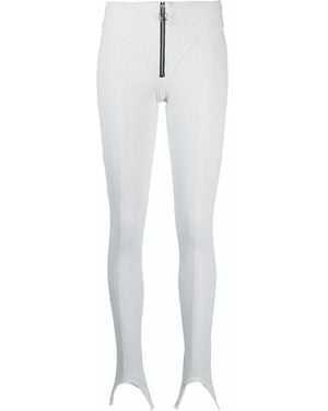 Lourdes High-Rise Stirrup Leggings - White