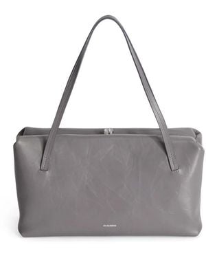 Jil Sander Medium Goji Pillow Tote Bag - Grey