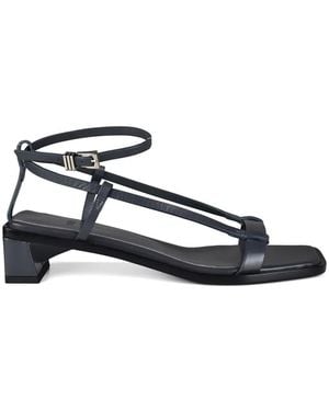 ANEST COLLECTIVE Crossover Strap Linea Sandals - White