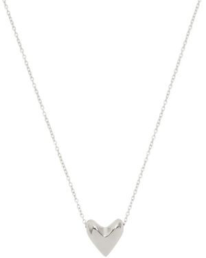 Otiumberg Roscida Heart-Pendant Necklace - White