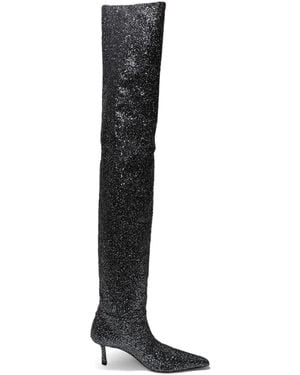 Alexander Wang Viola 65Mm Knee-High Boots - Black