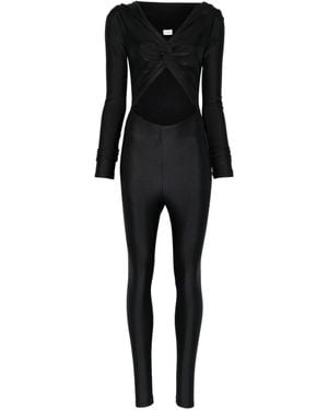 ANDAMANE Mono largo con detalle retorcido - Negro