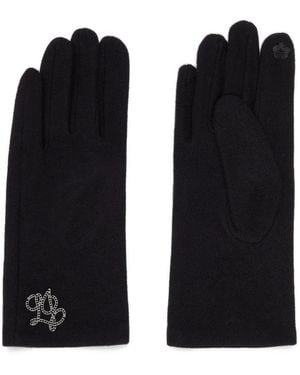 Liu Jo Gloves With Details - Black