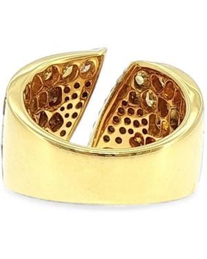 HYT Jewelry Anello Da Cocktail Con Diamanti - Metallizzato