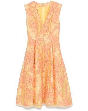 Talbot Runhof Torin9 Mini Dress - Orange