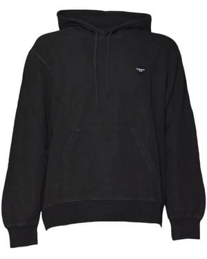 Carhartt Hoodie mit Logo-Stickerei - Schwarz