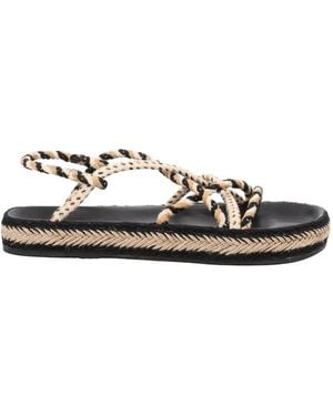 Isabel Marant Braided Rope Sandals - White