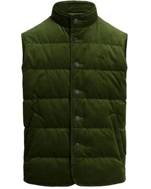 Polo Ralph Lauren コーデュロイ パデッドベスト - グリーン