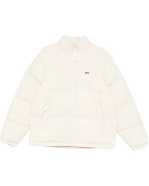 Lacoste Doudoune Zippée - White