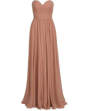 Elie Saab Silk Gown - Brown
