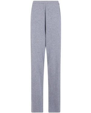 Extreme Cashmere Runaway Track Trousers - Blue