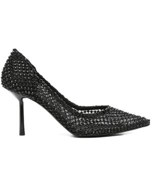 Le Silla 80mm Gilda rhinestone-embellished pumps - Negro