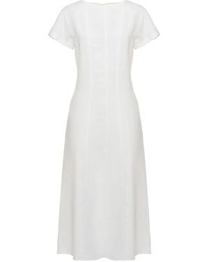 Antonelli Matilde Midi Dress - White