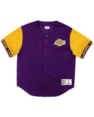 Mitchell & Ness Los Angeles Lakers T-Shirt - Lila