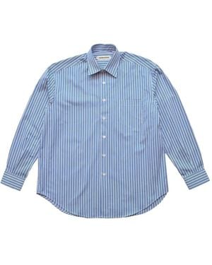 NAMACHEKO Colt Striped Shirt - Blue