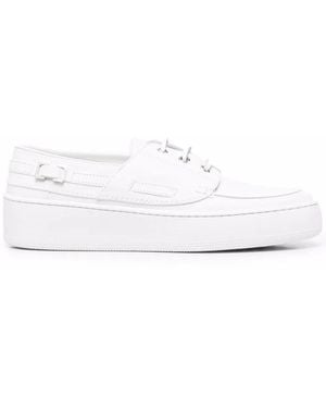 Sergio Rossi Platform Low-Top Trainers - White