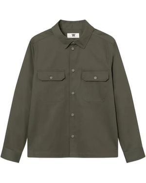 WOOD WOOD Chemise Clay - Green
