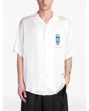 ih nom uh nit Logo-Print Shirt - White