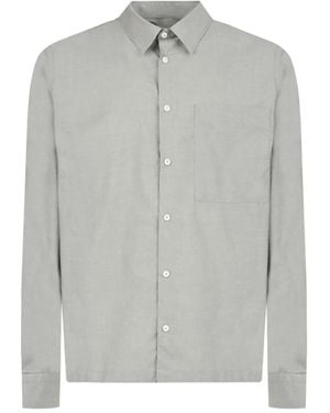 Gazzarrini x Michele Franzese Button-Up Shirt - Gray