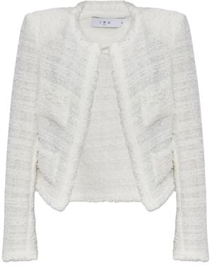 IRO Pocket Tweed Jacket - White