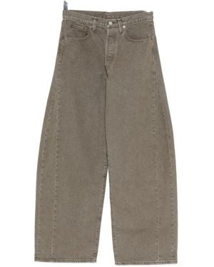 Ssstein Jean Deformation À Coupe Ample - Gris
