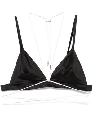 Maison Close Glow Maillot Triangle - Noir