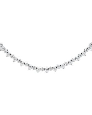 Jewels Aficionado Collar En Oro Blanco De 18 Ct Con Diamantes - Neutro