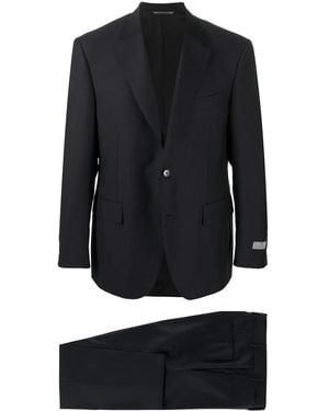 Canali Single-Breasted Wool Suit - Multicolour