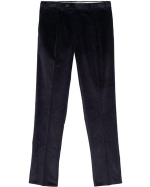 Canali Corduroy Trousers - Blue