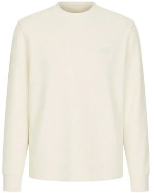 Guess Crew-Neck Sweater - White