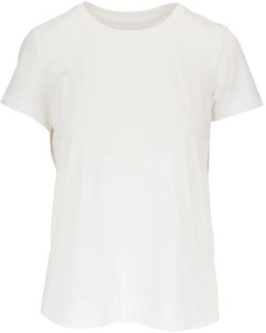 Lafayette 148 New York Short-Sleeved T-Shirt - White