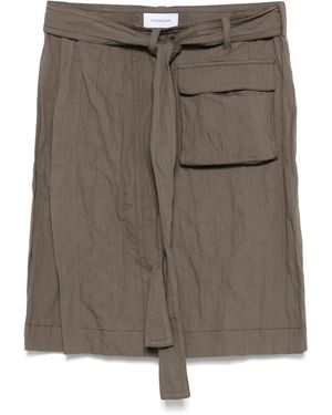 Ferragamo Straight Skirt - Brown