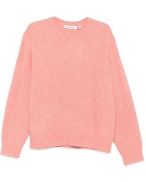 sunflower Ribbed-Knit Sweater - Pink