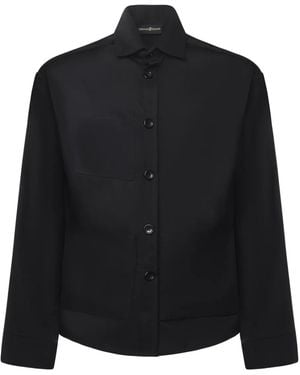 Giuliano Galiano Patch-Pocket Shirt - Black