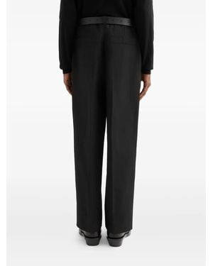 Jil Sander Cotton Pants - Black
