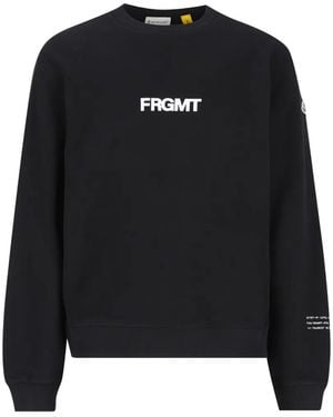 Moncler X Fragment Cotton Sweatshirt - Black