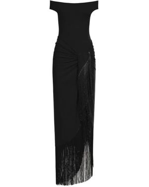 ‎Taller Marmo Romy Off-The-Shoulder Swimsuit - Black