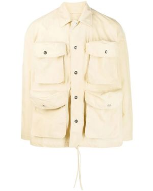 Sunnei Camicia Con 4 Tasche - Neutro