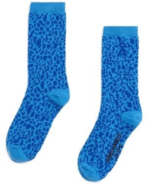 ARMEDANGELS Sokken Met Luipaardprint - Blauw