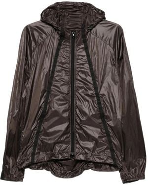 J.L-A.L Hooded Panelled Jacket - Black