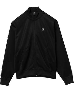 Fred Perry Logo-Tape Jacket - Black