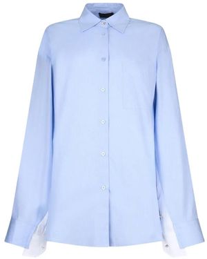 Liu Jo Double-Layer Shirt - Blue