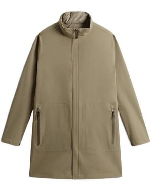 Woolrich Sobretodo Con Dos Capas - Neutro