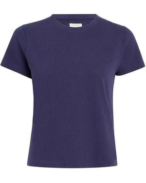 KHAITE Emmylou T-Shirt - Blue